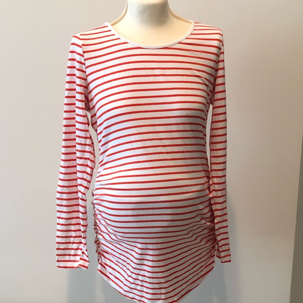 A Pea in the Pod striped long sleeve shirt
